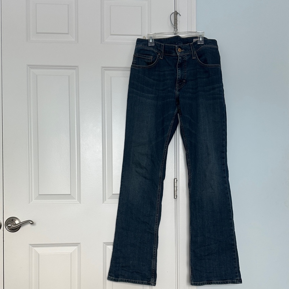 Women's Dark Blue Boot Cut Jeans